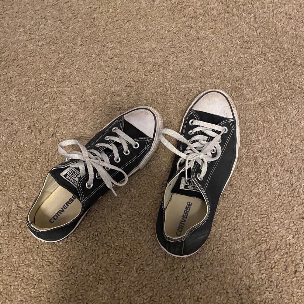 Black converse